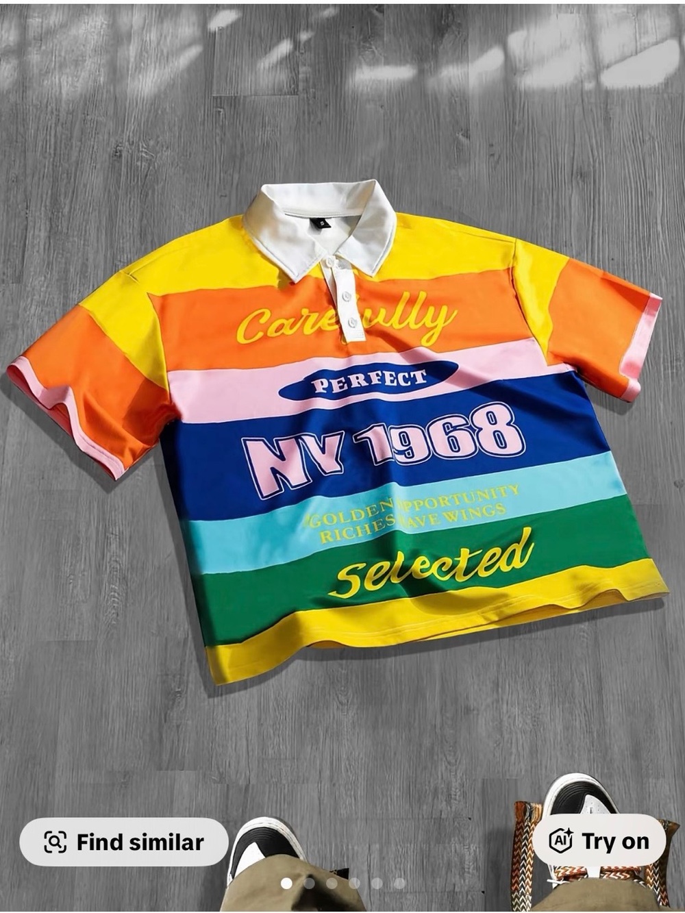 Striped Polo